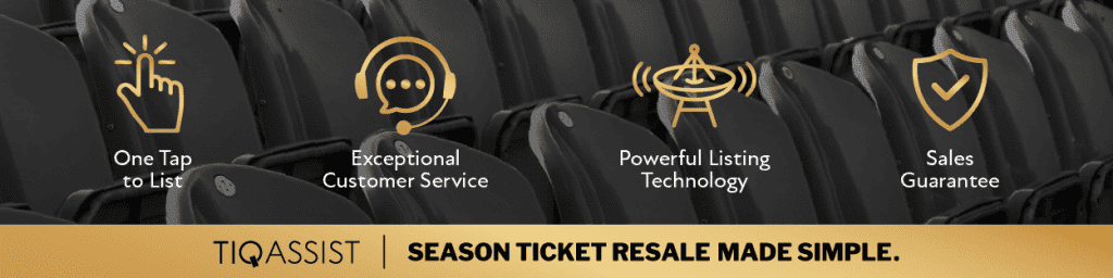 Terms for sale Season and Single Tickets